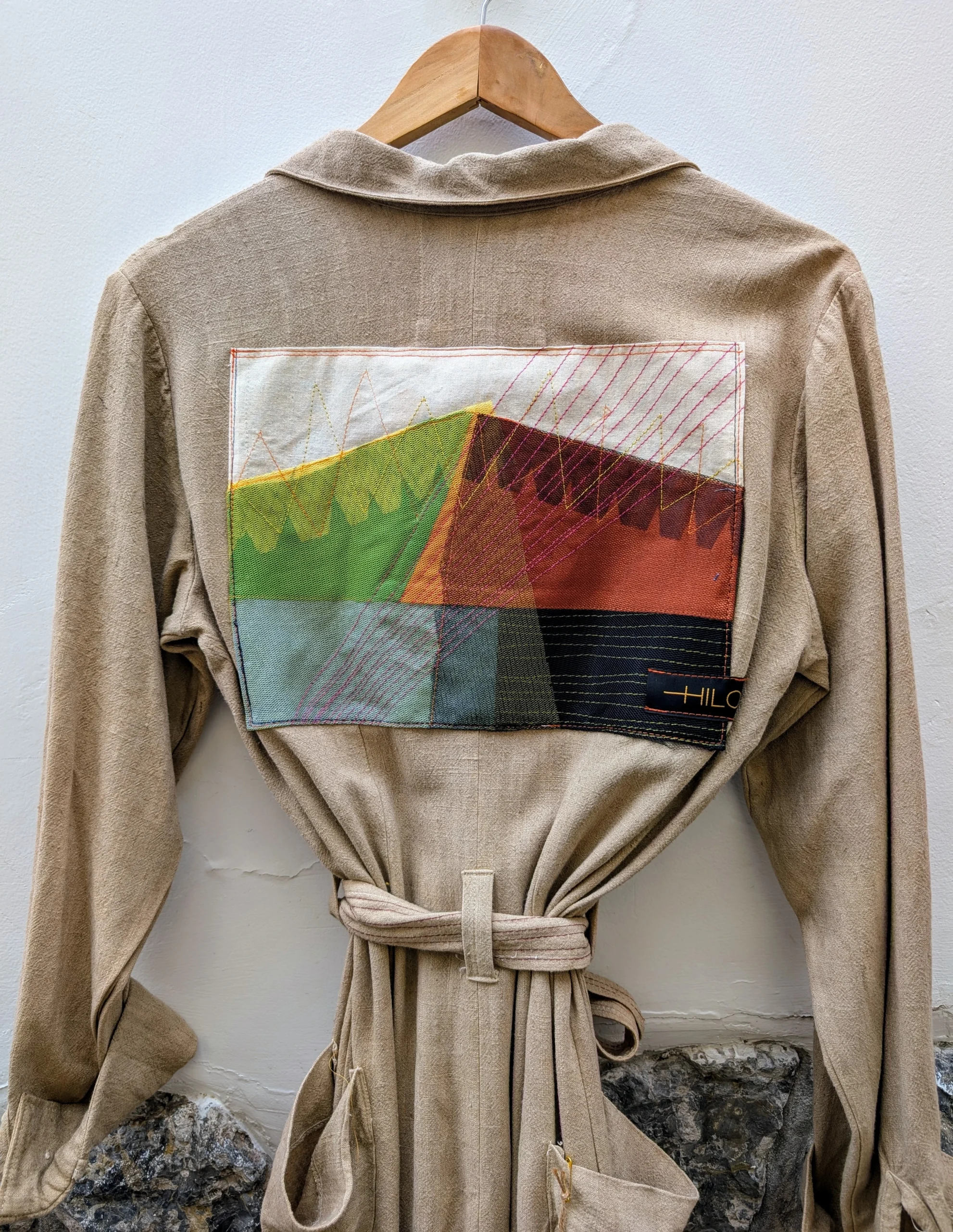 Naturally Dyed Linen Jumpsuit